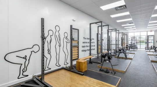 Starting Strength Columbus gym weightlift area in Dublin, OH